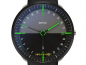 Preview: Botta Tres 24 Titan schwarz grün 40mm Black Edition Zifferblatt